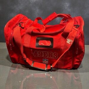 49ers ( starters ) Red Sports Duffel Bag